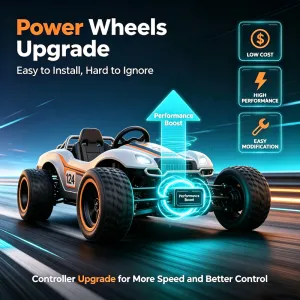 Low‑Cost Quick High‑Performance Power Wheels Upgrade